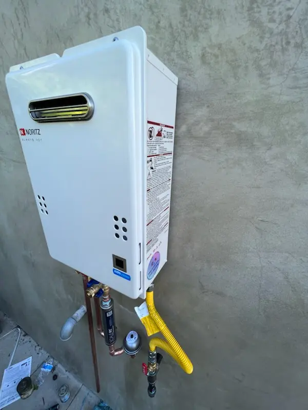 Tankless water heater installation for Dewey homes